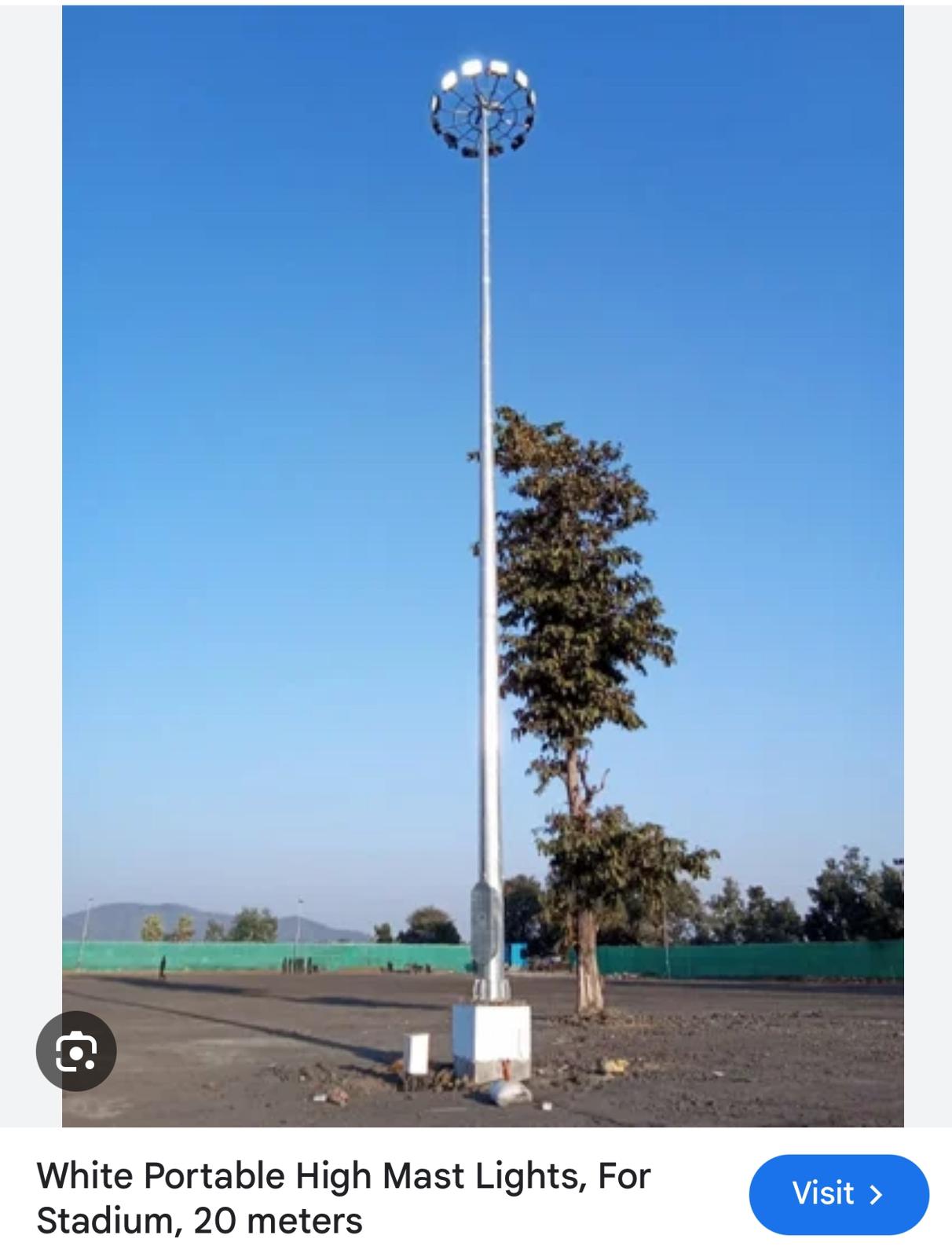 🌆 High-Mast Lighting Poles 13 Mast Pole 11