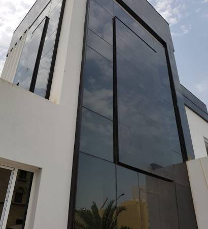 Alluminium glazing work